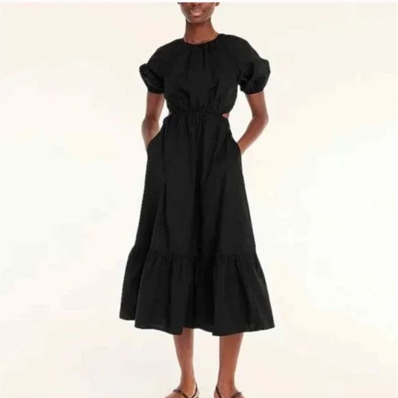 J. Crew Dresses & Skirts - J. Crew Black Midi Dress
